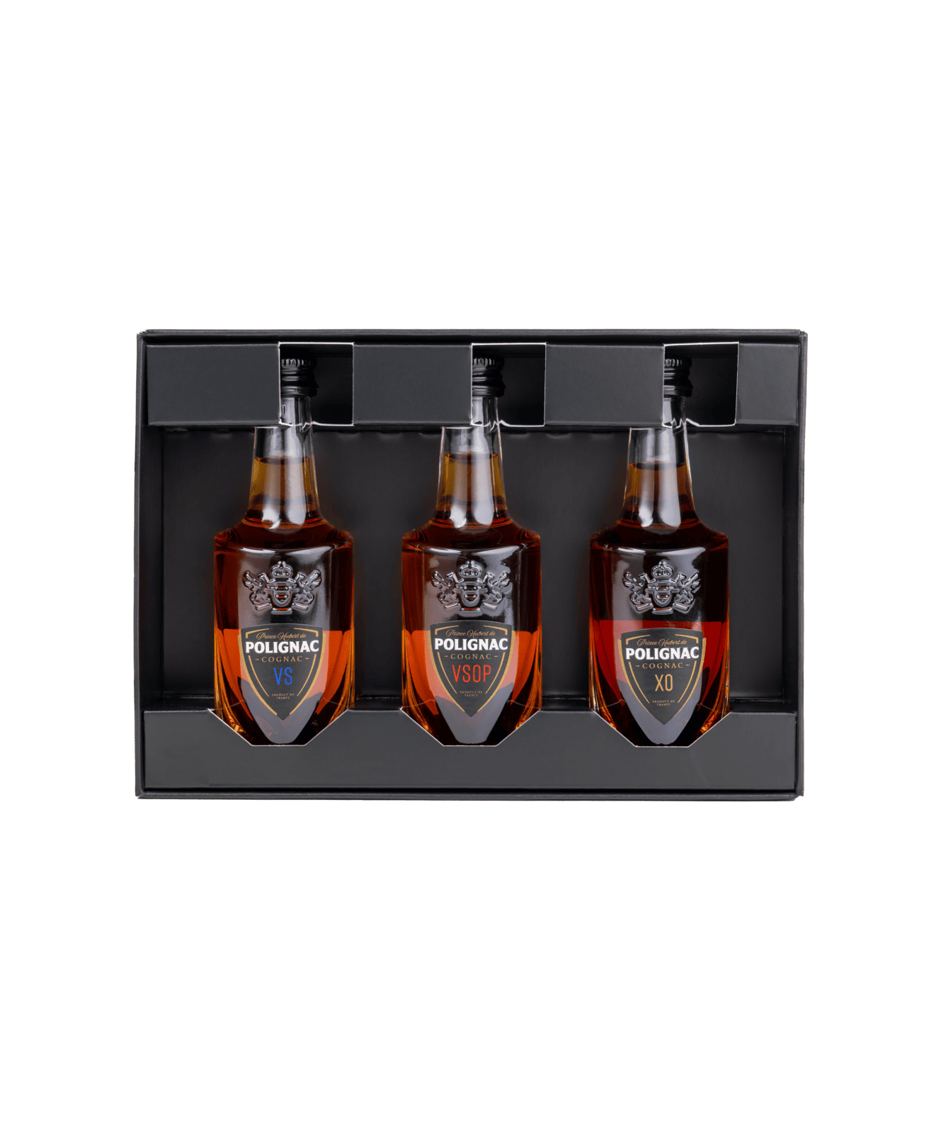 Polignac Distrbution - Coffret Triplette - VS VSOP XO 5CL